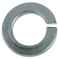 Шайба пружинная гроверная М2 DIN 127 оцинкованная сталь